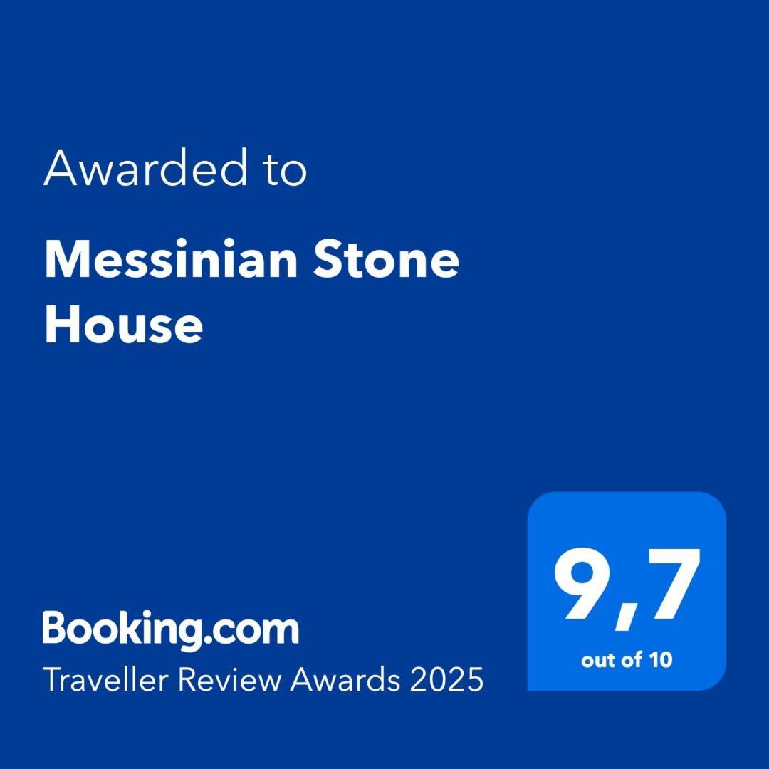 Messinian Stone House Villa Exterior foto